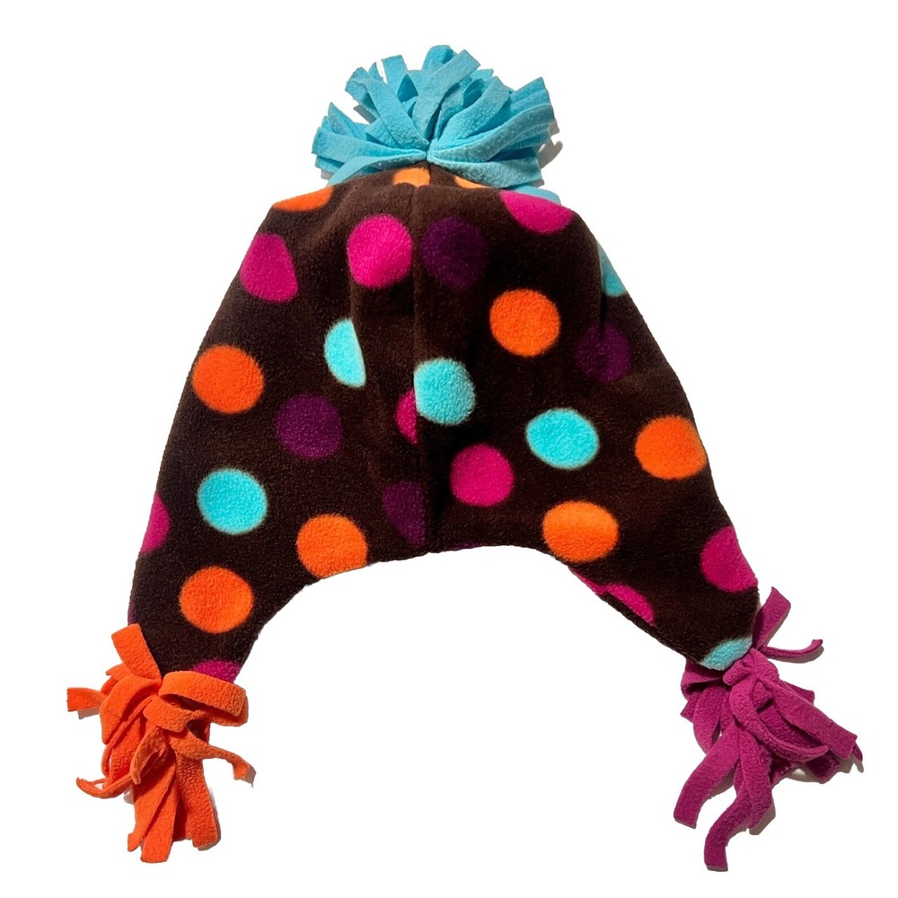 Fleece Polka Dot Trapper Hat Target Accessory Youth 8-16 Girl Clothing
